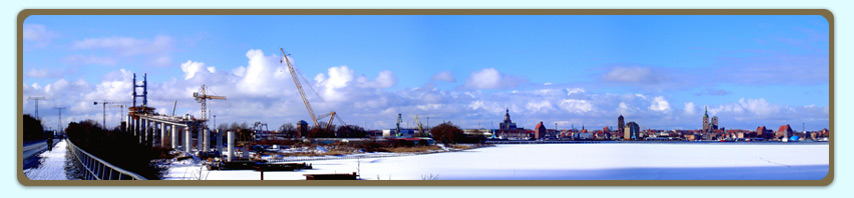 Panorama der Hansestadt Stralsund